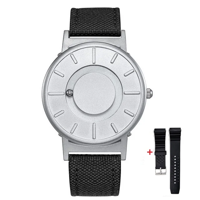 EUTOUR Reloj magnético para hombre Magneto con pulsera de malla de acero  inoxidable de 1.575 in