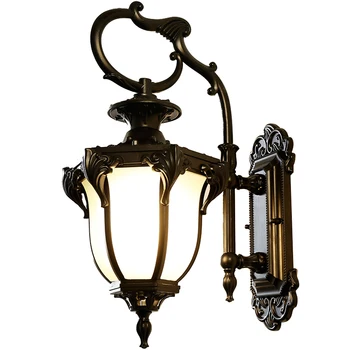 

New Fashion European retro balcony corridor courtyard LED Waterproof outdoor wall lamp