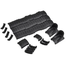 Тактический 70 Unids 1 упаковка Larue Handguard указательные зажимы рельсовая крышка палец стоп подходит для всех 20 мм Weaver Rail Охотничьи аксессуары MP02055