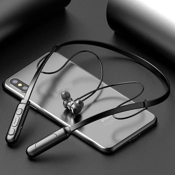 

Sport Neckband Magnetic Wireless Bluetooth Earphone Stereo Sports Waterproof Earbuds Wireless In-Ear Headset with Mic