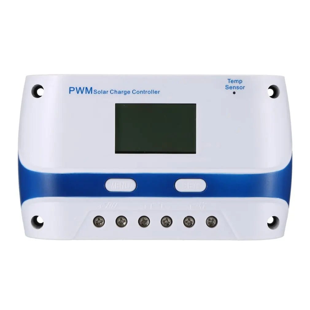 Солнечный регулятор заряда 30A Pwm солнечное зарядное устройство солнечные регуляторы pv солнечный фотоэлектрический регулятор