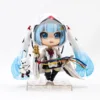 Снежный кран Miku Priestess Ver. Милая Аниме Фигурка 10 см, Игрушечная модель ► Фото 3/6