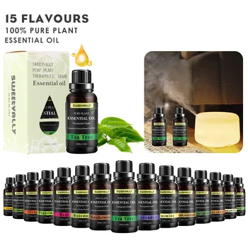 

Brand New 15 Flavors Relieve Stress Aromatherapy Essential Oil Fragrance Aroma Humidifier Pour Diffusers Skin Care Oil