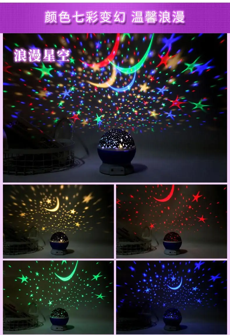 LED Projector Star Light Projection Lamp Film PVC Film Pattern Gift Logo Customizable