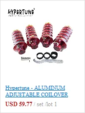 Hypertune-кованые алюминиевые комплекты Coilover для Honda Civic 88-00 красный подвеска Coilover/пружины Coilover HT-TH11