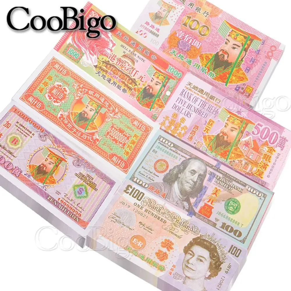 78 листов/sheaf китайский Joss Paper Money Hello Bank банкноты Qingming Festival Ghost Набор предметов для