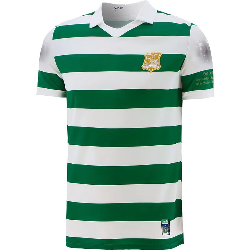 Flash Sale Limerick-Camiseta deportiva para hombre, camisa con bordado a rayas, para el hogar, 2021, 100, S-5XL X6MNeGya86R