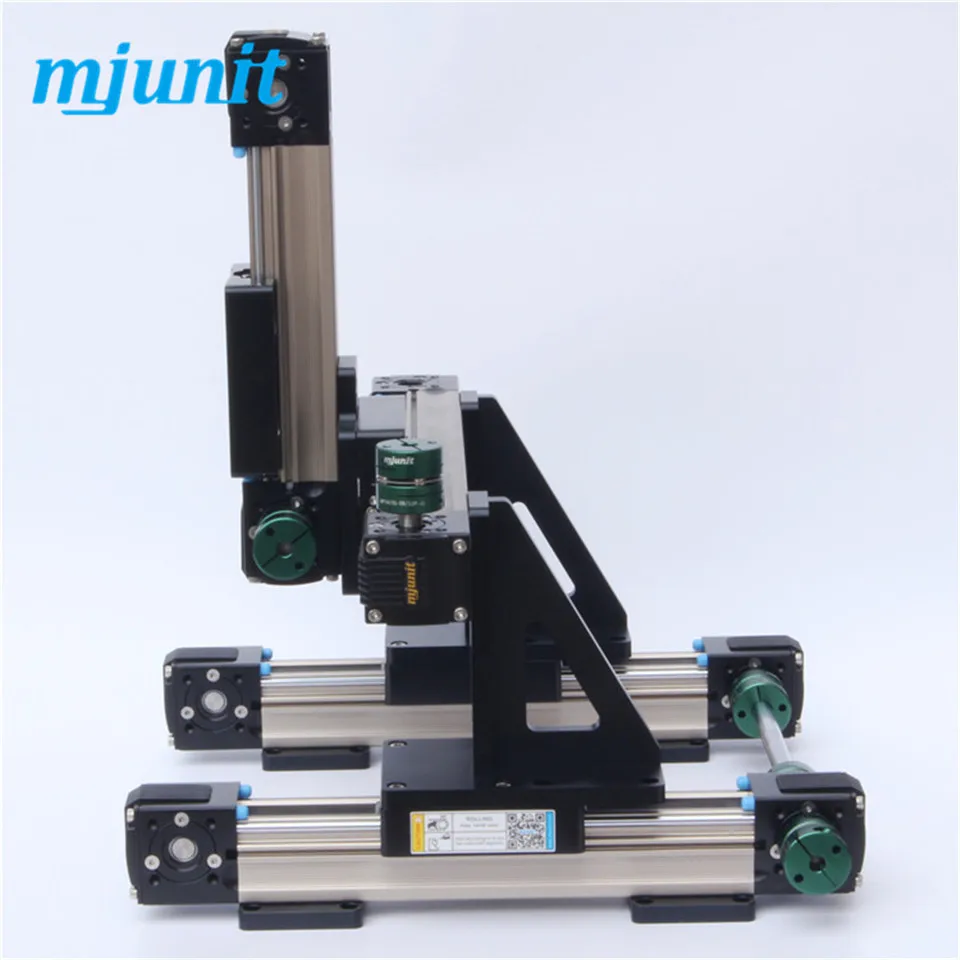 

mjunit linear module XYZ synchronous belt 3 axis linear motion platform gantry, sliding table linear guide rail lifting