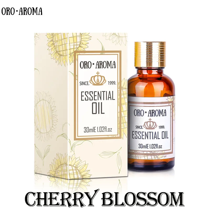 Famous brand oroaroma natural Cherry blossom essential oil skin