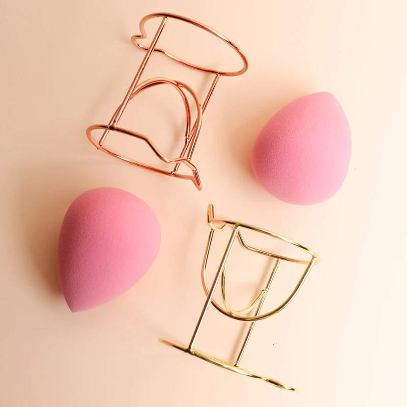 1 pcs Cute Cat Makeup Sponge Gourd Powder Puff Rack Beauty Egg Bracket Box Dryer cosmetic Organizer Shelf Holder storage Tools