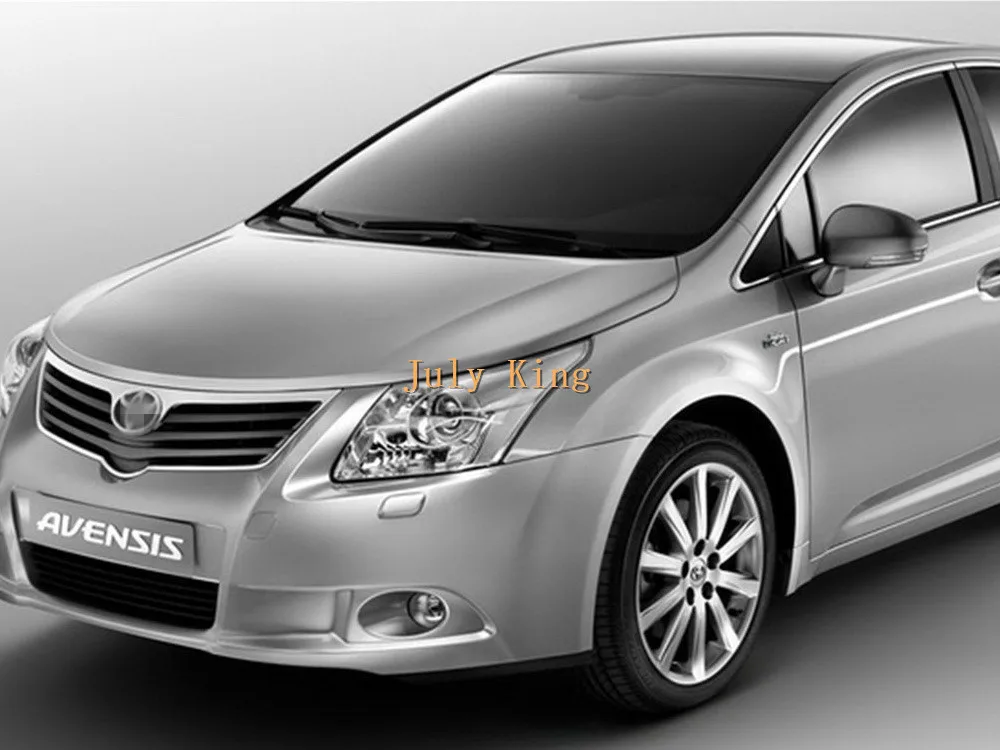 July King светодиодный чехол для зеркала заднего вида для Toyota Camry Prius Avensis Wish IQ Sai Venza Crown Majesta Mark X eiz, 3 в 1