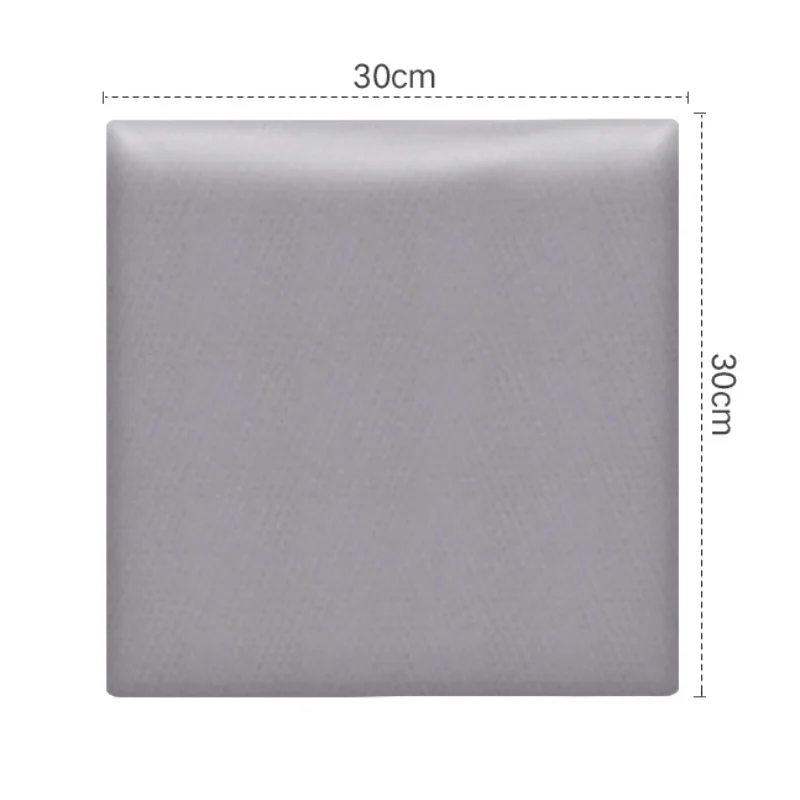 Self-adhesive Bed Headboard Wall Panels Soft Pack Head Board 3D Wall Sticker Anti-Collision Tatami Room Decor Aesthetic Cabecero