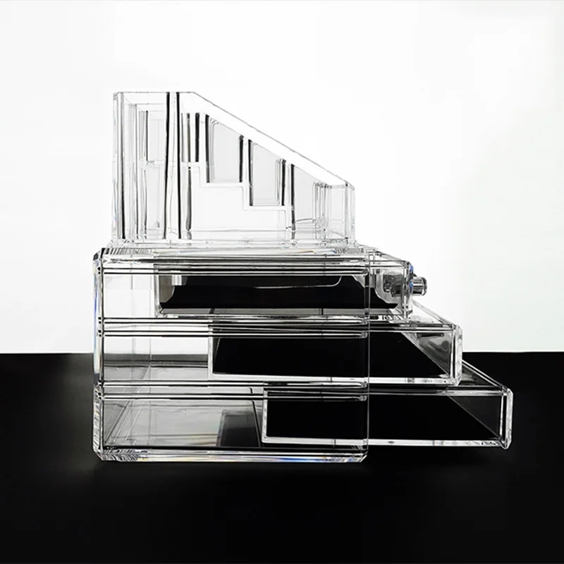 Hot sale Makeup Cosmetic Organizer Lipstick Eyeshadow Brushes in One Place Storage Drawers New