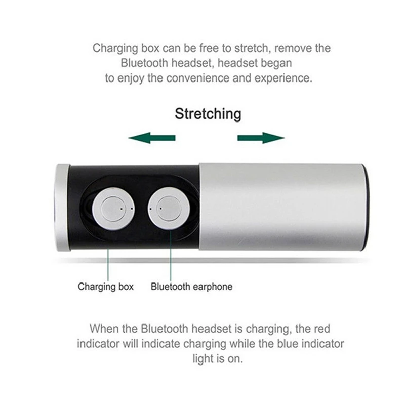 B1 TWS наушники Bluetooth гарнитура HD стерео беспроводные бинауральные наушники спортивные наушники с микрофоном зарядная коробка Fone de Ouvido