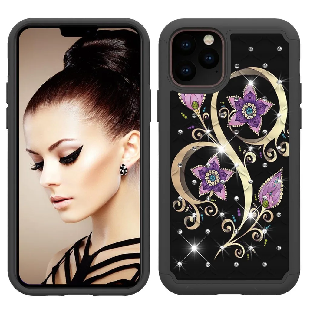 Dream Crystal Style Phone Case For iPhone 11Pro Max Dirt-resistant Slim Fashion Soft Cases Shockproof Dust-proof Phone Case