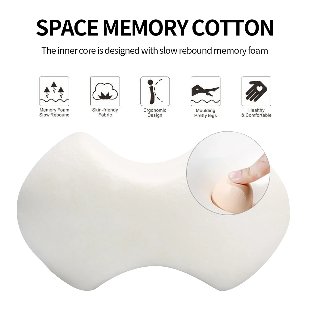 Memory Foam наколенник подушка для кровати Подушка для ног Утягивающие колготки беременность облегчение боли Подушка для сна