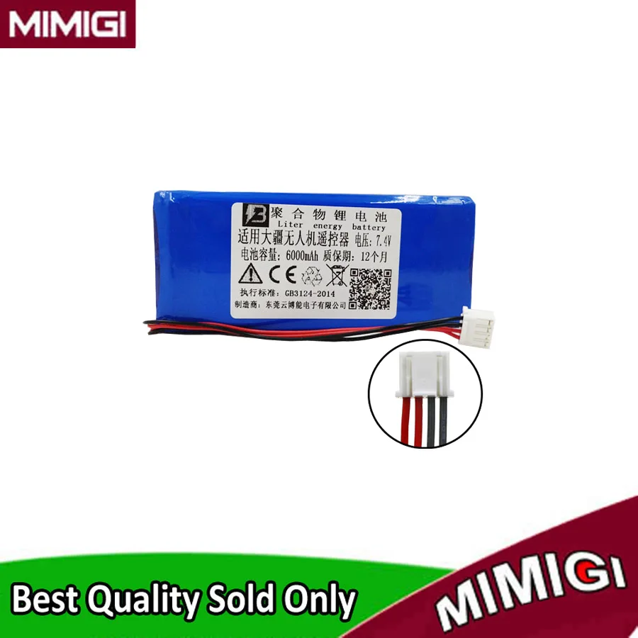 Batteria Da 6000Mah Per Dji Gl300C Gl300F Inspire Controller 1 2 4 Pro Phantom 3 Accumulatore Akku Pack