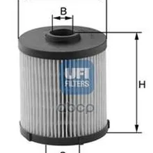 Фильтр Топливный, Дизель Ufi 2602000 UFI арт. 2602000