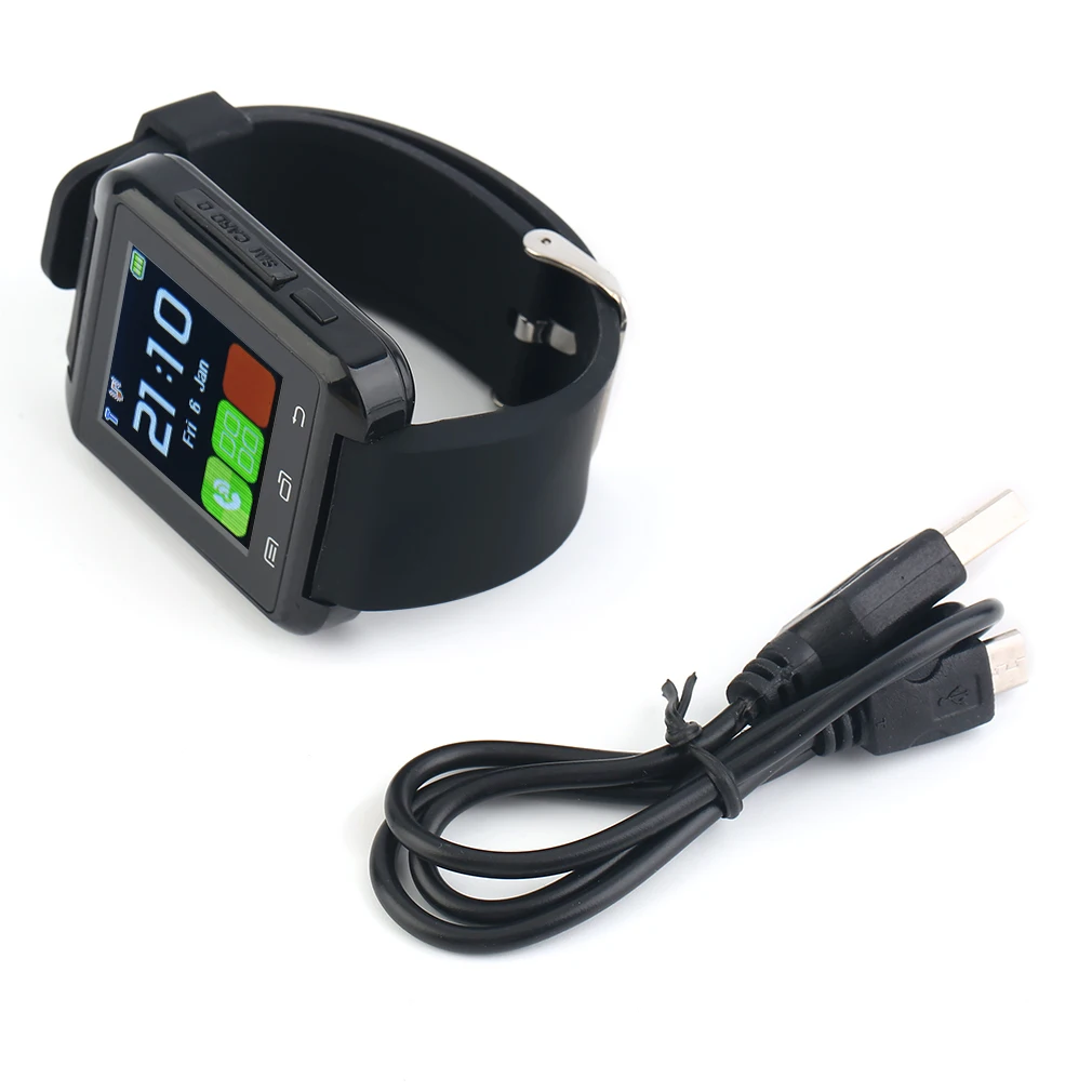 

Hot S5 Bluetooth SmartWatch GSM SIM Card Slot Positioning Dial Call Watch For Samsung S4/Note 3 For HTC For Android For Windows