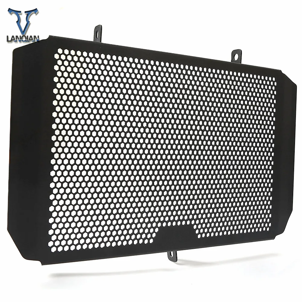 Motorcycle Accessories Aluminum Alloy Radiator Grille Guard Cover Motorbike Radiator For Kawasaki Z800e 2013 2014 2015 2016 2017