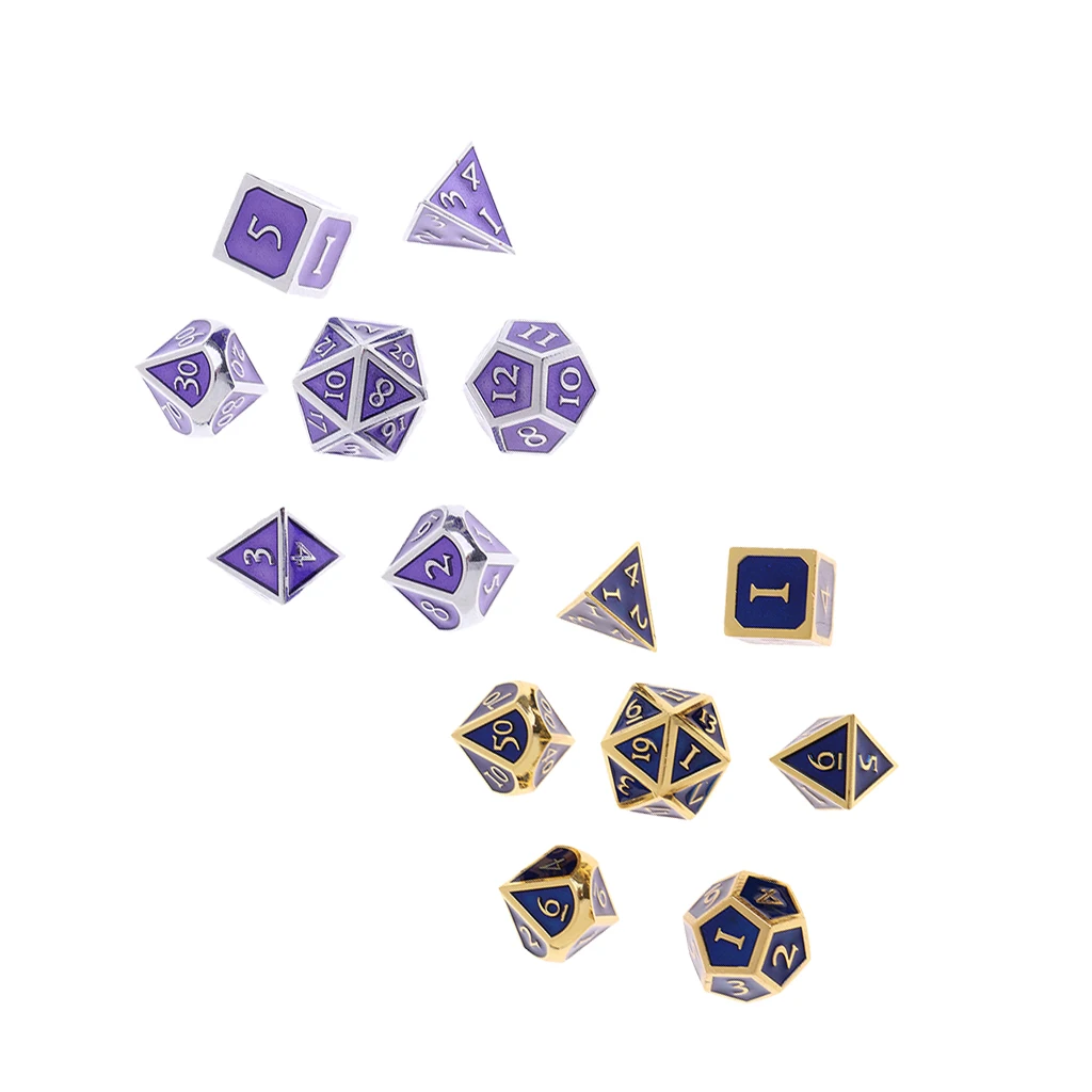 14 шт Подземелья и Драконы DND RPG MTG настольная игра многогранные кости набор