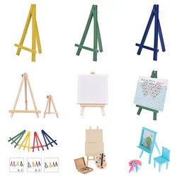 Artists Wood Mini Easel Miniature Drawing Board Dollhouse Mini Portrait Drawing Frame Drawing Board Artists Mini Easel