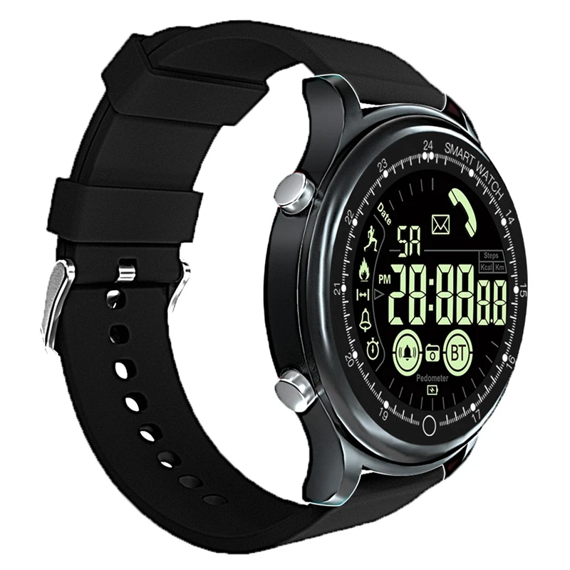 

EX28 Smart Watch Phone Reminder and SMS Reminder 50 Meters Waterproof Sport Wrist Watch