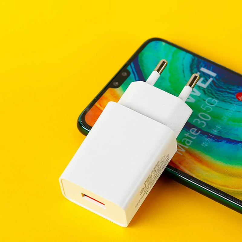 Зарядное устройство с европейской USB-штепсельной вилкой адаптер 2 1 а/5 В