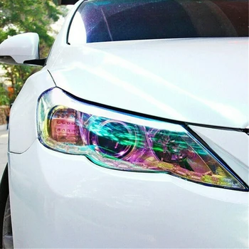 

Headlight Color Changing Sticker Film 30x100cm 1pc Accessory Lights Lamp
