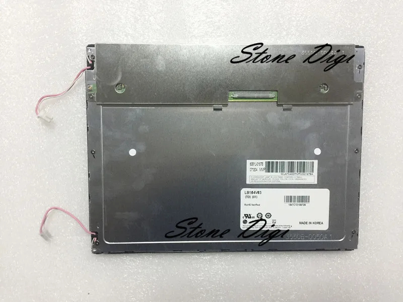 Оригинальный ЖК-дисплей класса A + LB104V03-TD01 LB104V03 (TD)(01) 10 4 дюйма панель экрана для