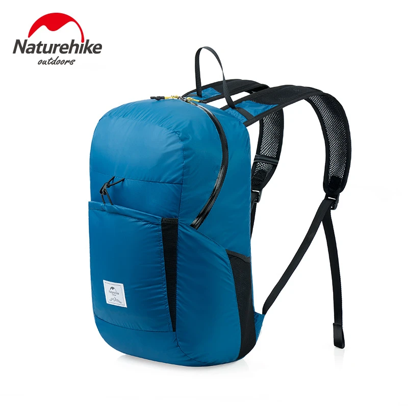 Naturehike 18L 25L складной рюкзак Ультра-легкая водонепроницаемая сумка для кемпинга Мужская и женская кожаная сумка на открытом воздухе альпинистские дорожные сумки