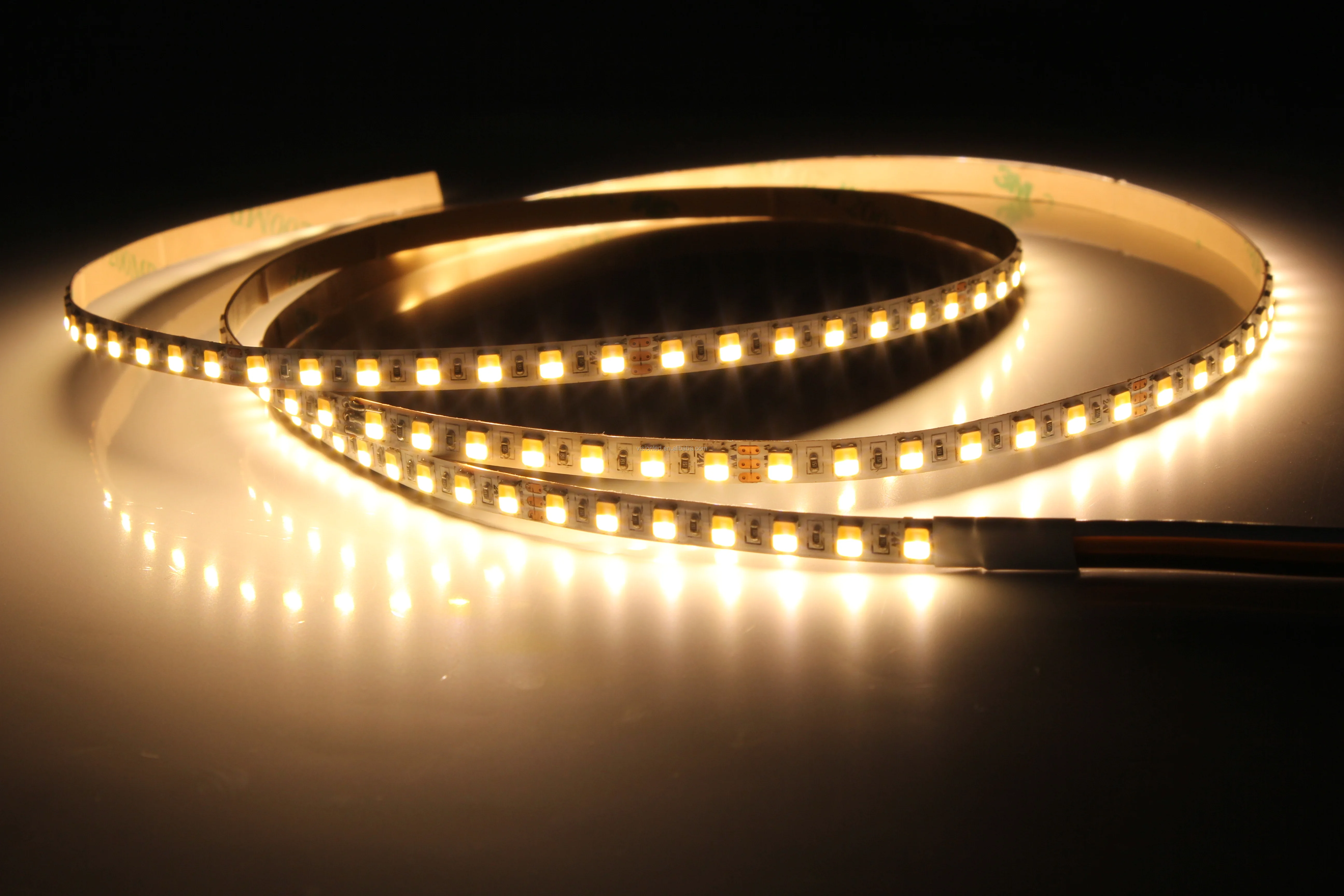 5 м/катушка, ССТ регулируемая DC24V 2835 SMD светодиодные полосы ленты света, 112 светодиодов/м, 560 светодиодов/Катушка, не водонепроницаемый