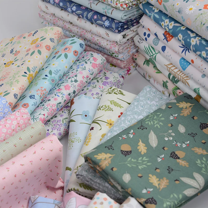 100%Cotton Cloth Quilting Quarters-Material Diy Sewing Fabric Kids Baby for Child Child