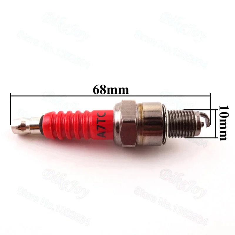 Гоночная катушка зажигания и 5 pin AC CDI и A7TC Свеча зажигания для 50 70 90cc 110cc 125cc 140cc 150cc 160cc двигателя питбайк ATV Quad