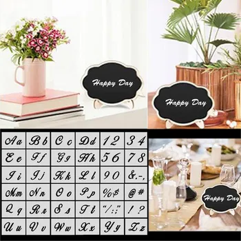 

36PCS Letters Numbers Symbols Drawing Painting Stencils Templates for Kids Children DIY Scrapbooking Diary Album Letters Cards