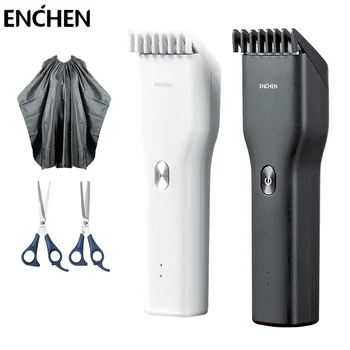 

xiaomi Boost Hair Trimmer For Men Kids Cordless USB Rechargeable Electric Hair Clipper Cutter Machine With Adjustable Comb