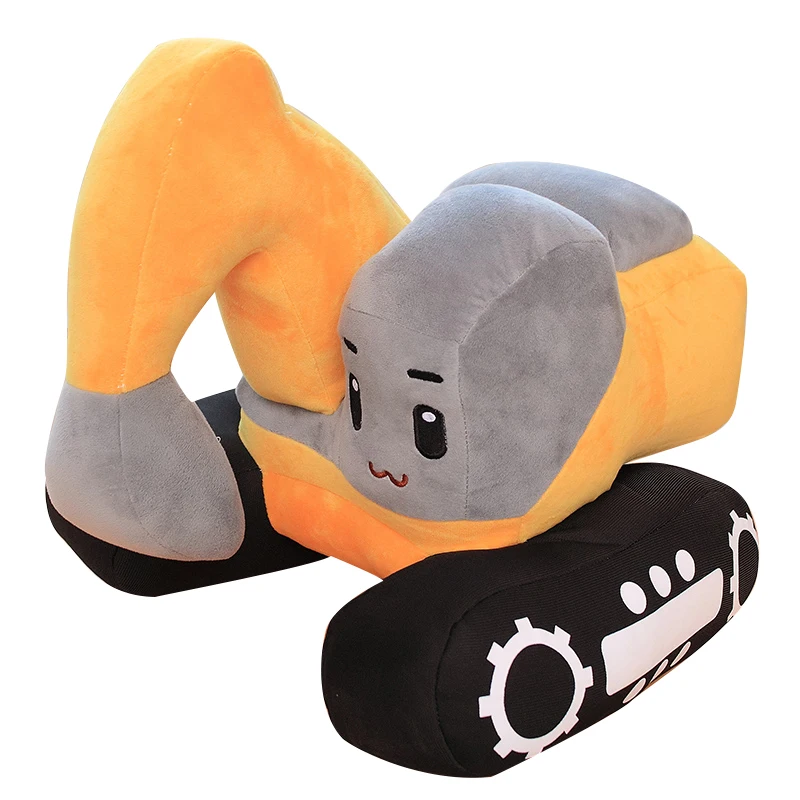 

Kawaii Excavator Plush Toy Plush Pillow Educational Toy Girl Christmas Gifts Toys for Children Home Decor