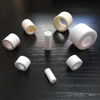 

2pcs heat wear-resistant alumina ceramic pad ring washer gasket tube insulate rings washers gaskets 9.2/9.9/10/12.5/14.3/14.8mm