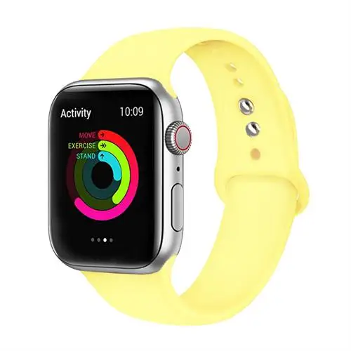 Чехол+ ремешок для часов apple watch 5 4 band 44 мм 40 мм apple watch 3 iwatch band 42 мм 38 мм силиконовый браслет ремешок для часов 5/4/3/2/1
