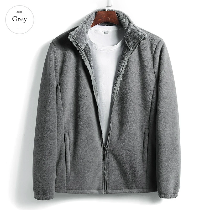 zip up gray hoodie