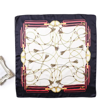 

2020 Hot Sell Silk Bag Scarf Women Square Hair Neck Scarves Foulard Fashion Office Lady Neckerchief Retro Head Band Tie Summer