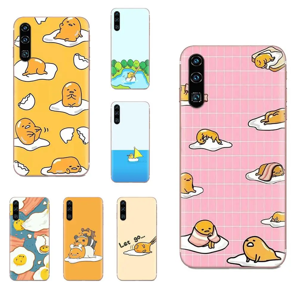 Для Samsung Galaxy Note 5 8 9 S3 S4 S5 S6 S7 S8 S9 S10 5G mini Edge Plus Lite мягкий телефон Gudetama Lazy Egg|Бамперы| |