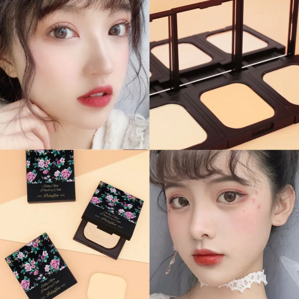Консилер прессованная пудра длительный контроль масла водонепроницаемый покрытие дефекты даже цвет кожи лицо порошок полное покрытие дефекты