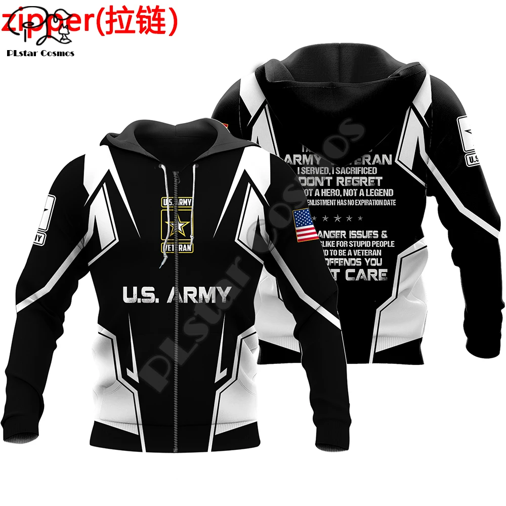 PLstar Cosmos Marine US Military Army suit Soldier Camo Pullover NewFashion Tracksuit 3DPrint Zip/Hoodies/Sweatshirts/Jacket A21