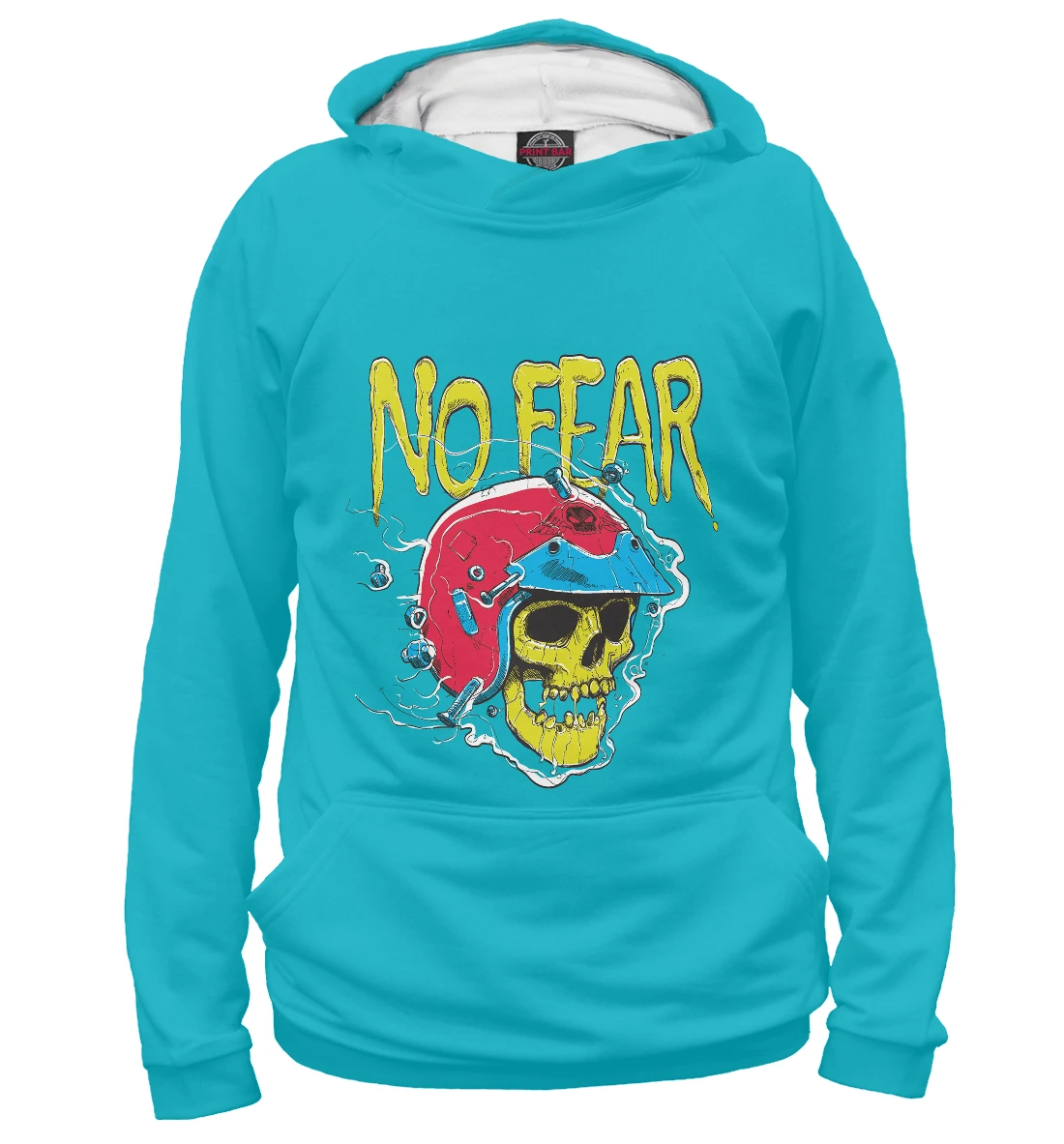 no fear hoodie skull