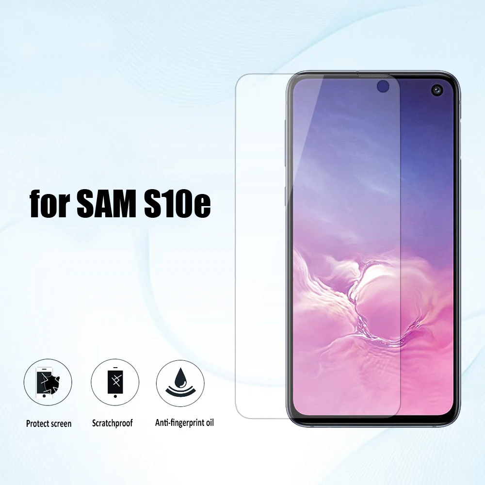 DHL 1000 шт Для samsung S2 S3 S4 S5 S6 mini S7 edge S8 S9 Plus S10e 9H полный клей прозрачное закаленное стекло