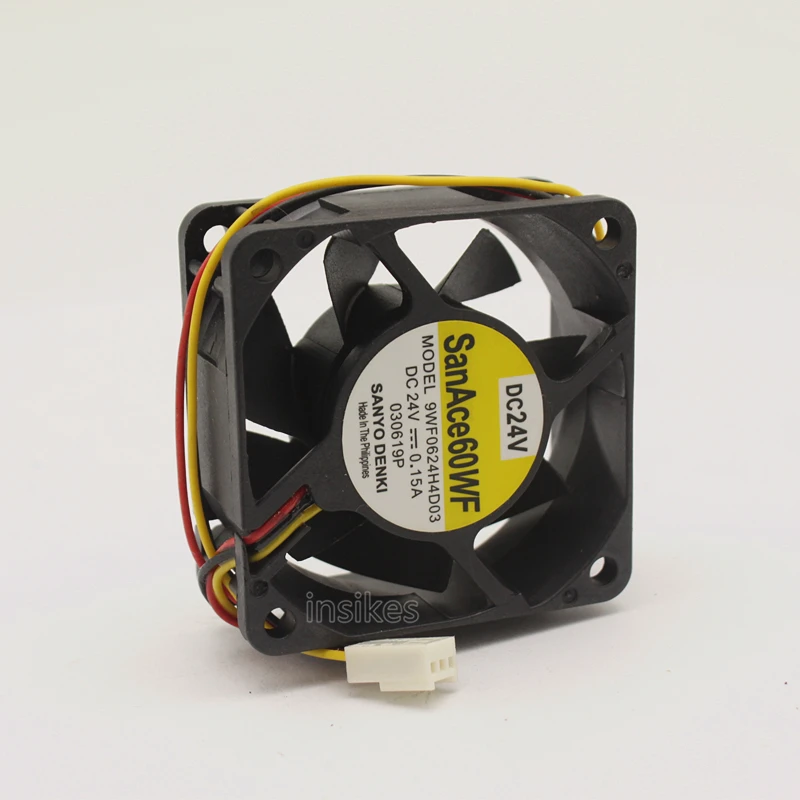 Оригинальные 9WF0624H4D03 MediaTek оригинальные охлаждающие промышленные Охлаждающие вентиляторы DC 24 В 0.15A 3,6 Вт 6025 60*60*25 мм