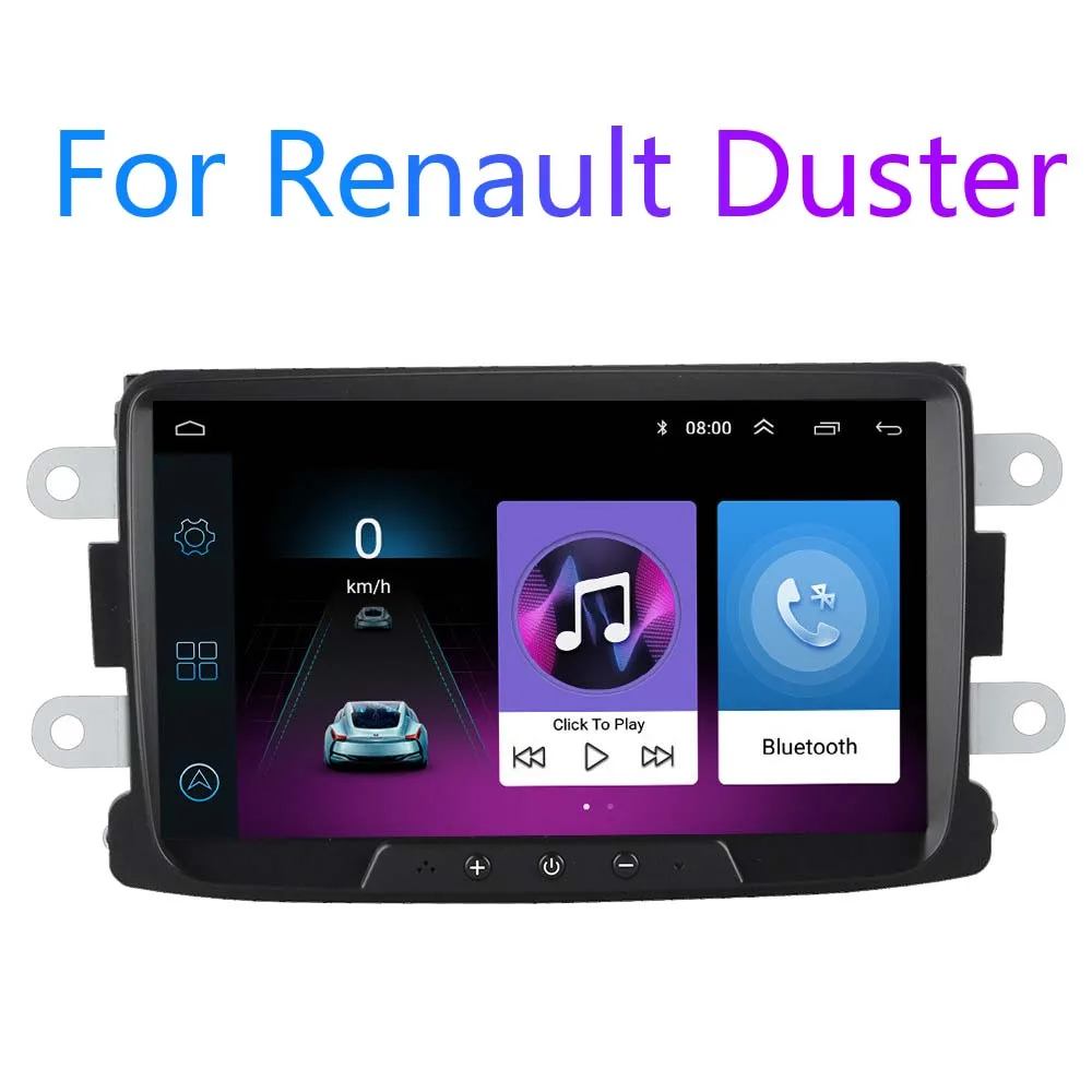 Мультимедийный видеоплеер на Android 8 1 для Dacia/Sandero/Duster/Renault/Captur/Lada/Xray2/Logan2 GPS радио