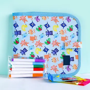 

Children Erasable Drawing Block Reusable Notepad Sketchbook Portable Sketchbook With Markers For Kids Toddlers