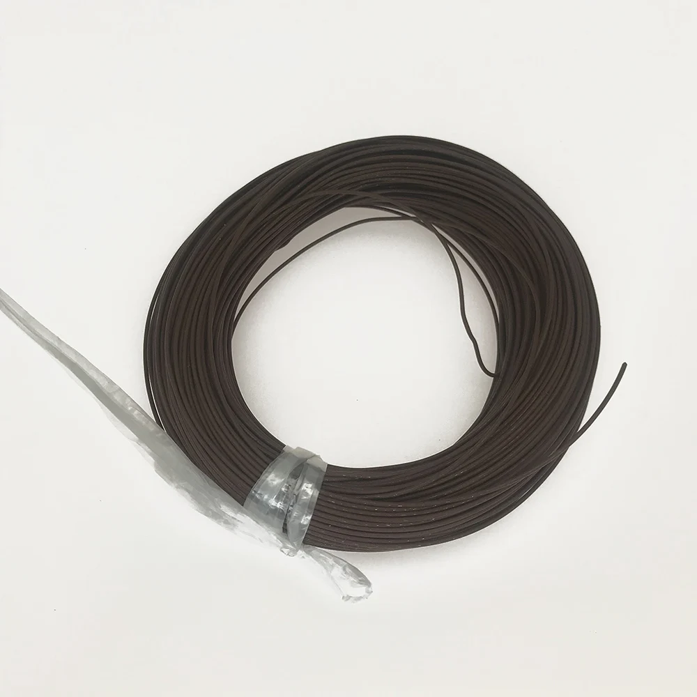 5 м 18AWG красный желтый черный синий FEP Посеребренная Медная Проволока